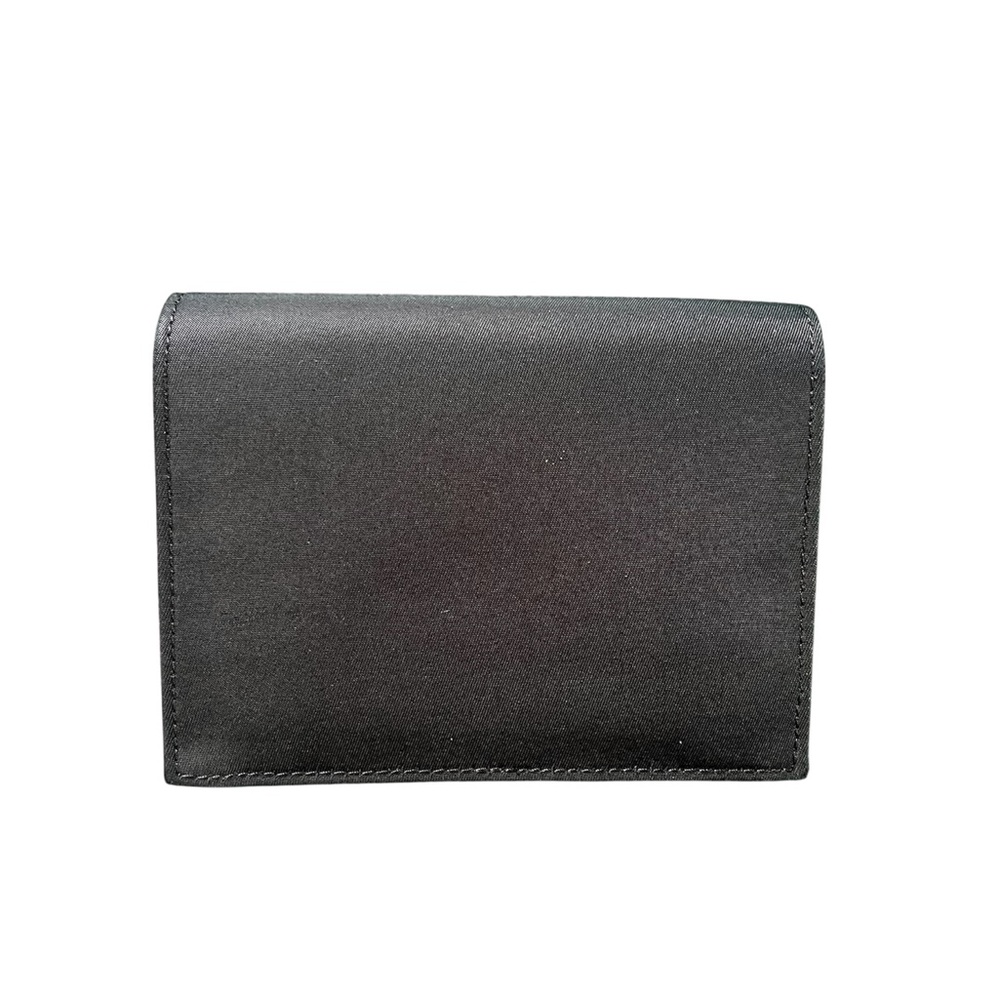 Authentic PRADA Nylon Bifold TESSUTO NERO
Saffiano Leather Black Wallet - Picture 2 of 10